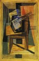 Guitarra sobre una mesa 1919 cubismo Pablo Picasso